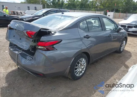 2021 Nissan Versa S Xtronic Cvt z USA, uszkodzony, nr VIN 3N1CN8DV1ML910755